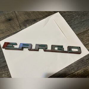 Vintage Fargo Truck Fender Emblem